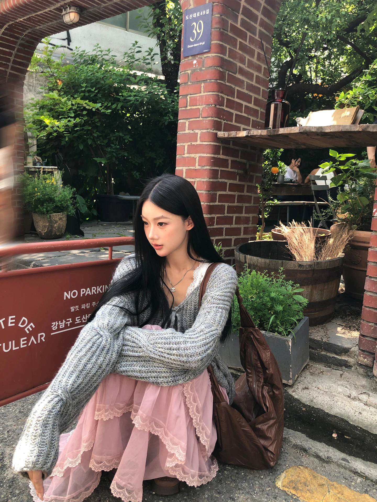 

Свободный женский вязаный свитер ay Верхняя одежда Lazy Sle Fce Jaet Осень Новое поступление G Sle Простая прямая трубка