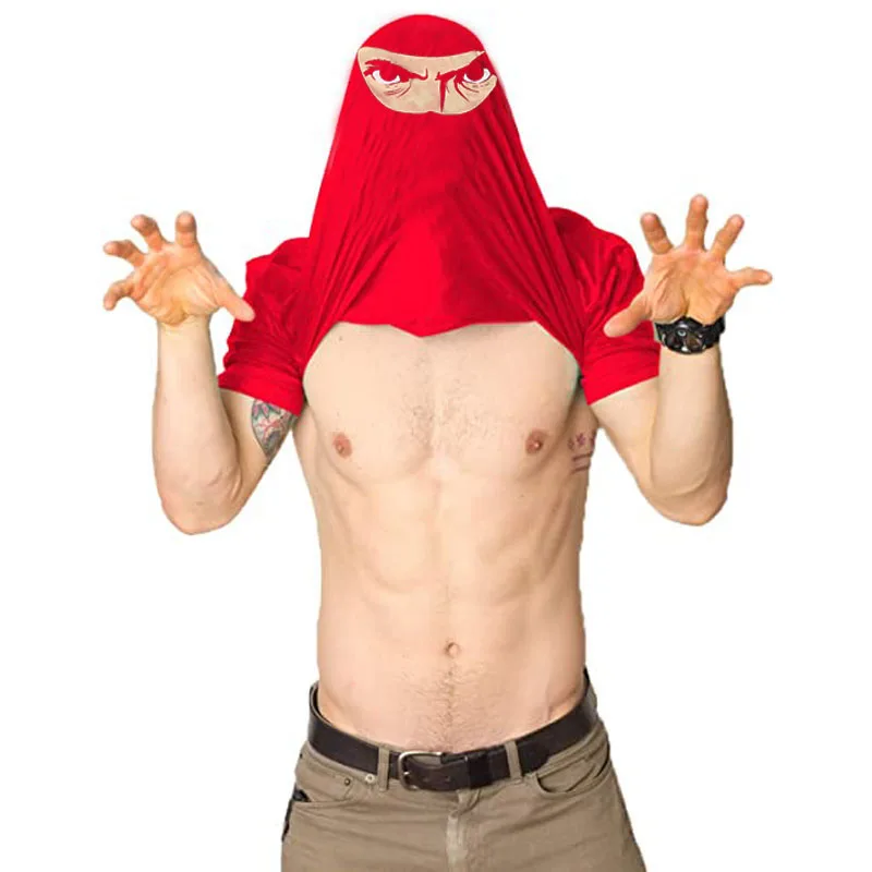 Fragen Sie mich nach meinem spanischen Ninja-T-Shirt Y2k. T-Shirt mit spanischem Spruch „Fragen Sie mich nach meinem Ninja-Verkleidungslook“. Personalisierte Kleidung als Geschenk. – Detail 15