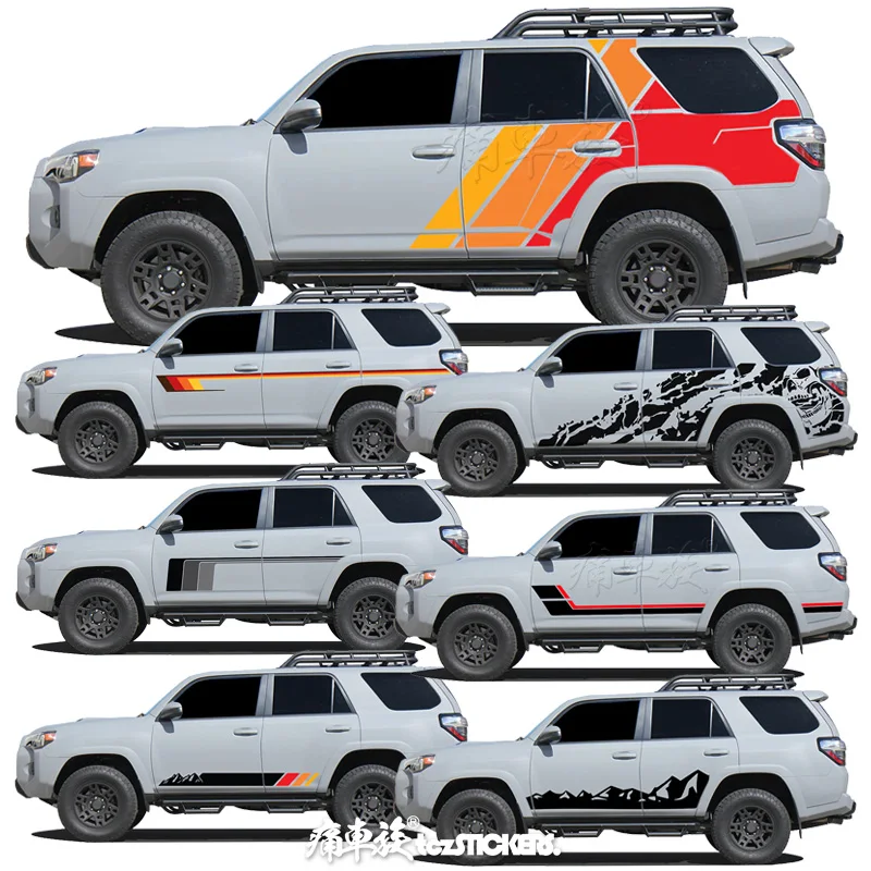 Car sticker FOR Toyota 4Runner body exterior customization sports decal film accessories