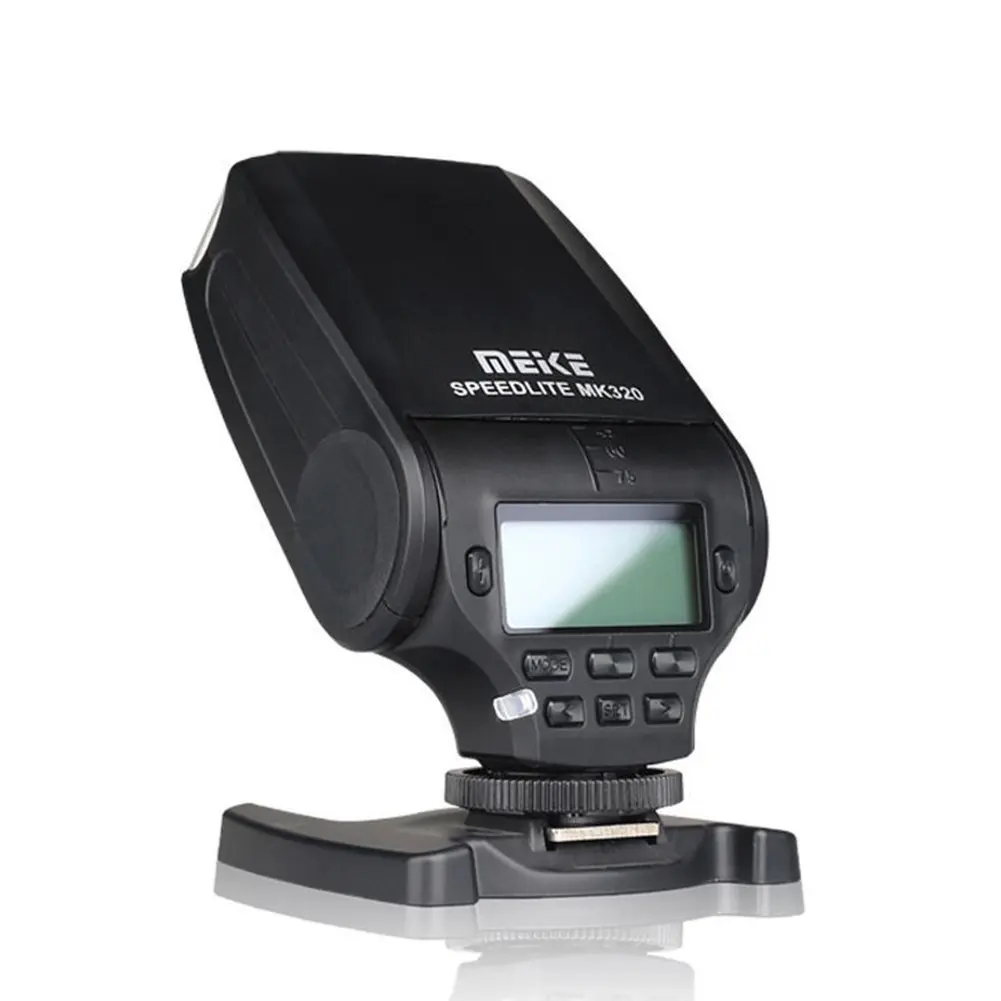 

MEIKE MK-320 Mini TTL Speedlite Automatic Flash GN32 for Panasonic LUMIX FZ-1000 G1 G7 GX8 G9 G80 GX9 GH2 FZ300 FZ200 FZ330