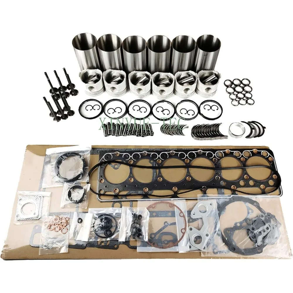 

6BT Overhaul Rebuild Kit For Cummins 5.9L 12V Engne DODGE RAM PICKUP with gasket