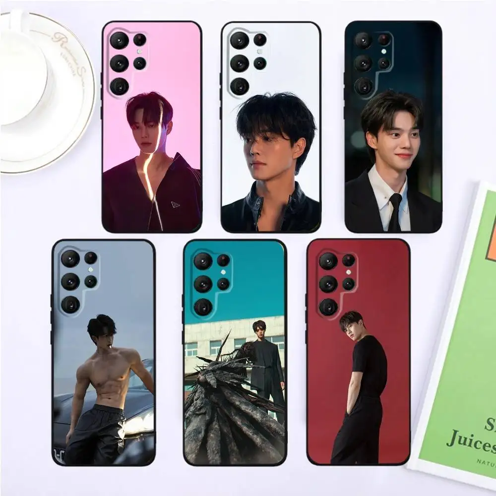 

Actor S-Song Kang Phone Case For Samsung S25,S24,S23,22,21,Ultra,Pro,S10,S30Plus,20lite Black Cover