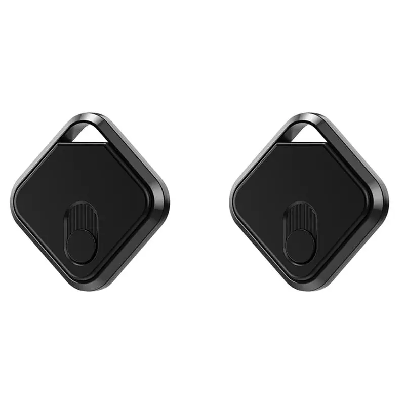 FULL-2X Long Distance Smart Tag GPS Tracker For Air Tag Keys Finder Bike Anti-Lost Alarm Mini Locator(B)