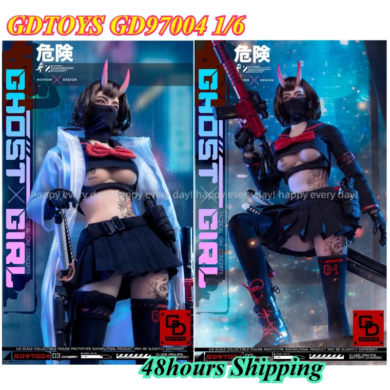 

[48hours Shipping] New Spot GDTOYS GD97004 1/6 Ghost Girl - GHOST GIRL Action Figure Collection Gifts