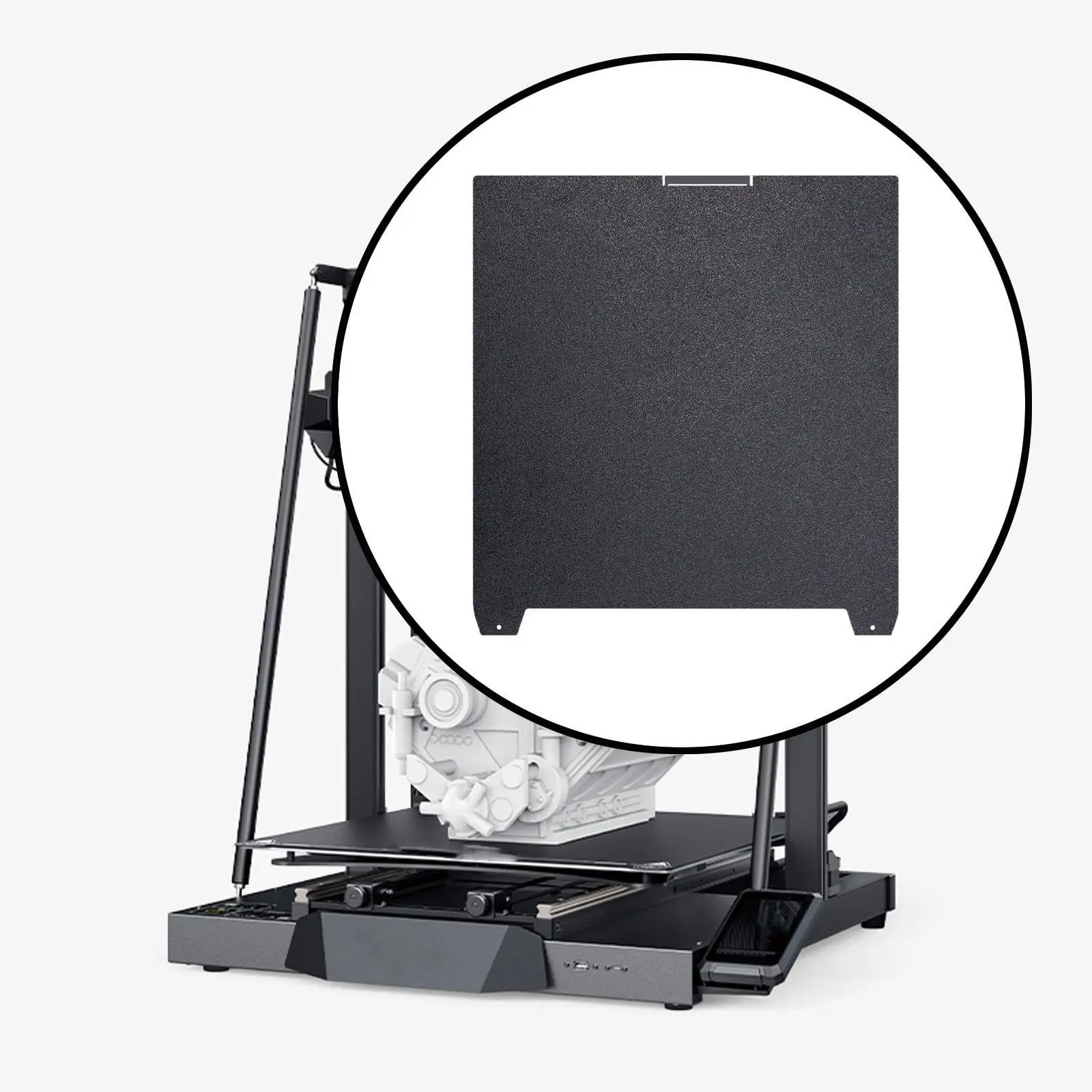 

3D Printer Build Plate 3D Printers Accessories Textured Surface Bed Plate
