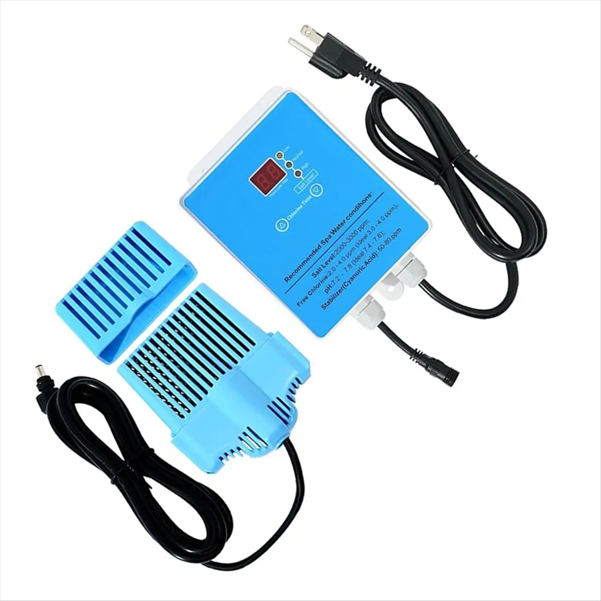 [Vend for]Salt System Conversion Kit for B0DZNK9NR6 Swim Spas and Up to 2000 Gallons US Plug