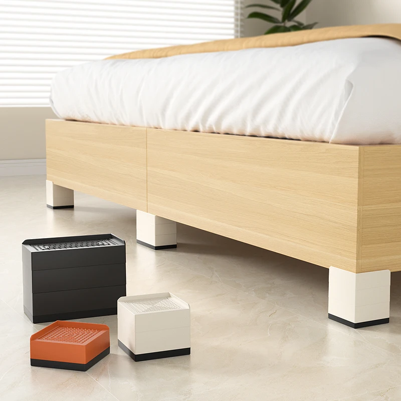 

Многоцелевые штабелируемые стойки: противоскользящие, влагостойкие усилители высоты для столов, журнальных столиков и ножек дивана.