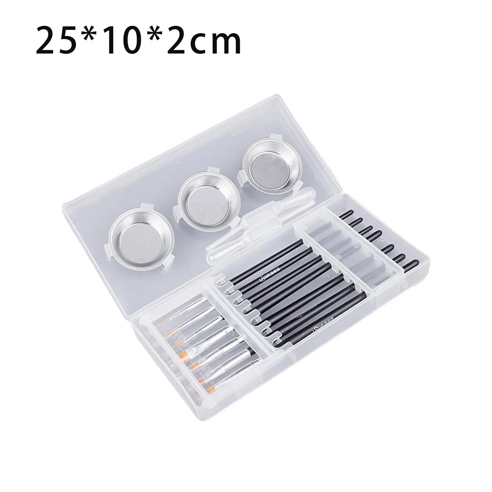 Painting Brush Palette Set Paint Tray Palettes for Model Building Tools Oil Watercolor Model Painting DIY Art Craft Painting