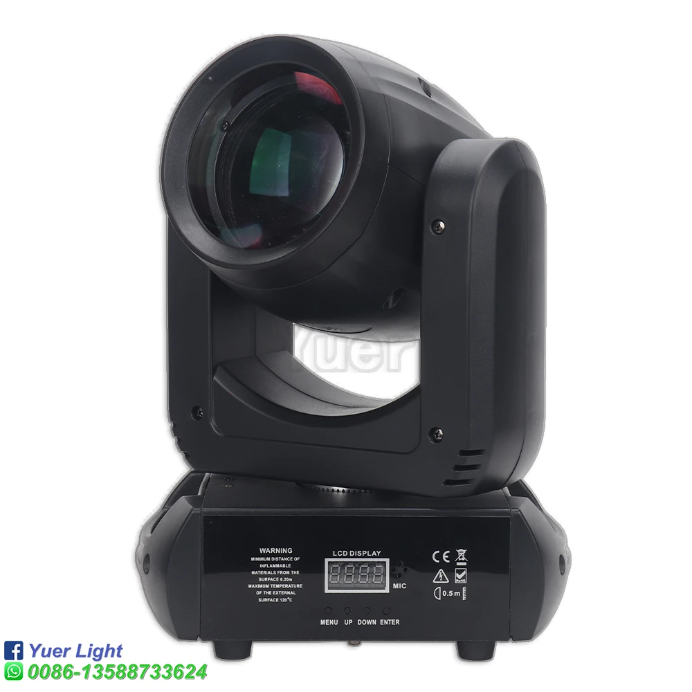 Imagem -03 - Led Moving Head Light com Gobos 18 Prisma 150w Alto Brilho Dmx512 12 Canais Palco Profissional Pcs por Lote