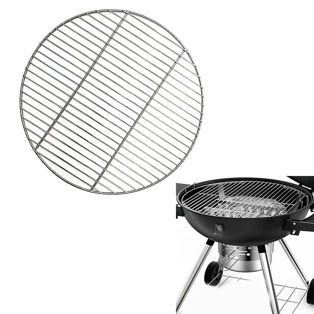 

Camping Circular Grates 43/45cm Stainless Steel Barbecue Net Baking Tray For Various Stoves Outdoor BBQ Grid Accessories