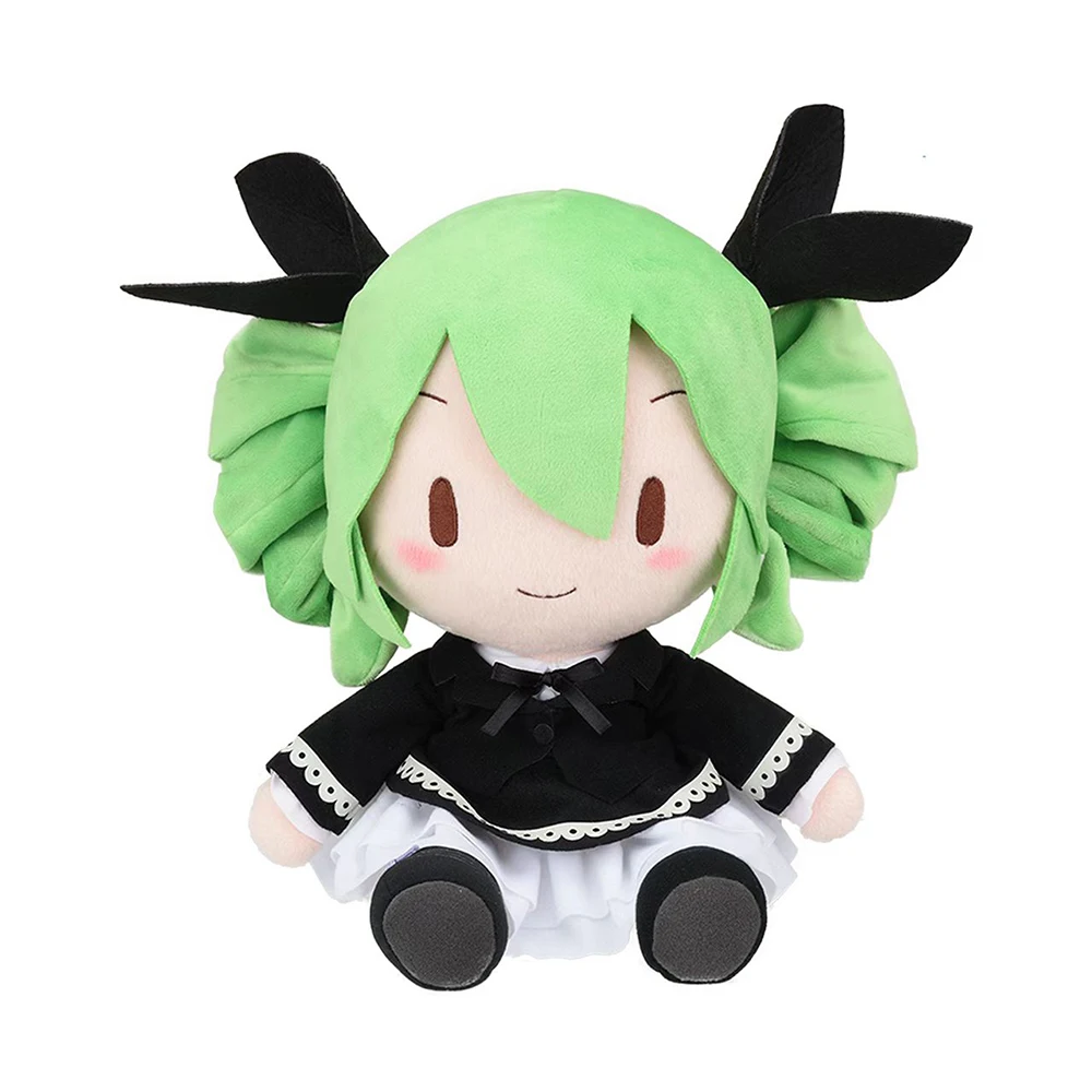 In Stock SEGA Original Fuwa Petit Hatsune Miku Fallen Evil Angel Plush Doll Cartoon Cute Student Gift Anime Collectible Toy 27CM