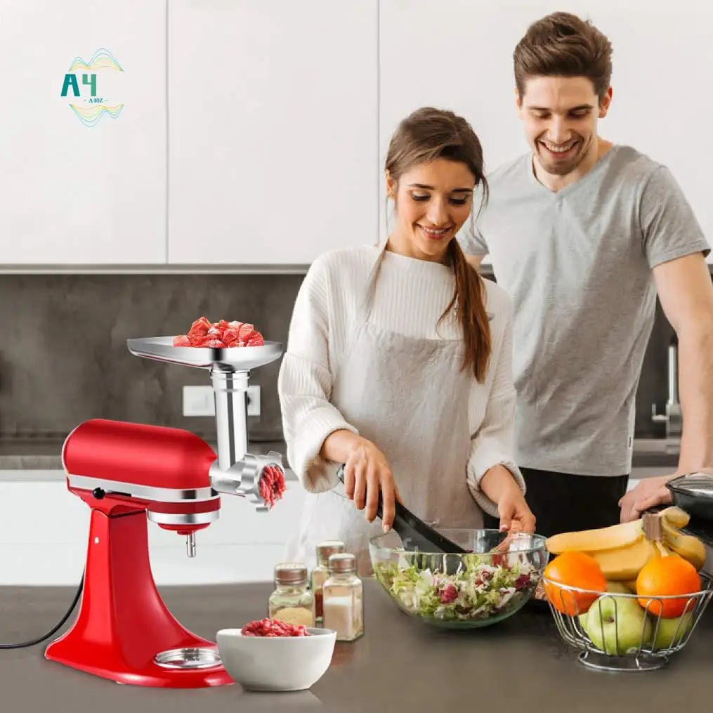 

A40Z-насадка для мясорубки, слайсер и измельчитель мяса, насадка для кухонного миксера, аксессуары