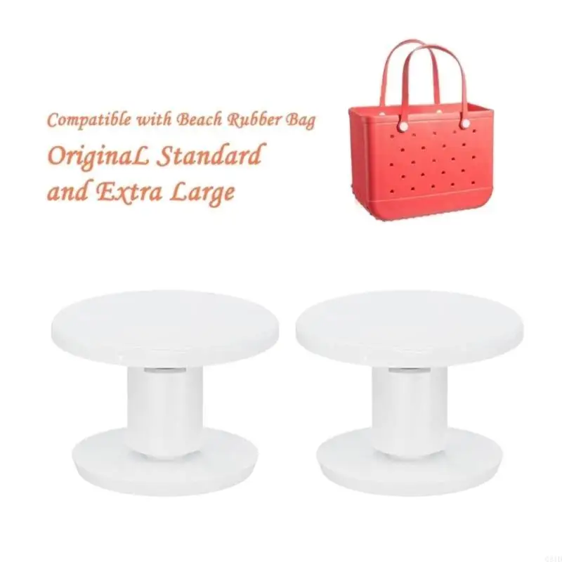 Pack of 4/6 Portable and Multipurpose Hand Bag Rivet Set for Secure Hand Bag Handle Attachment Robust Plastic Fasteners