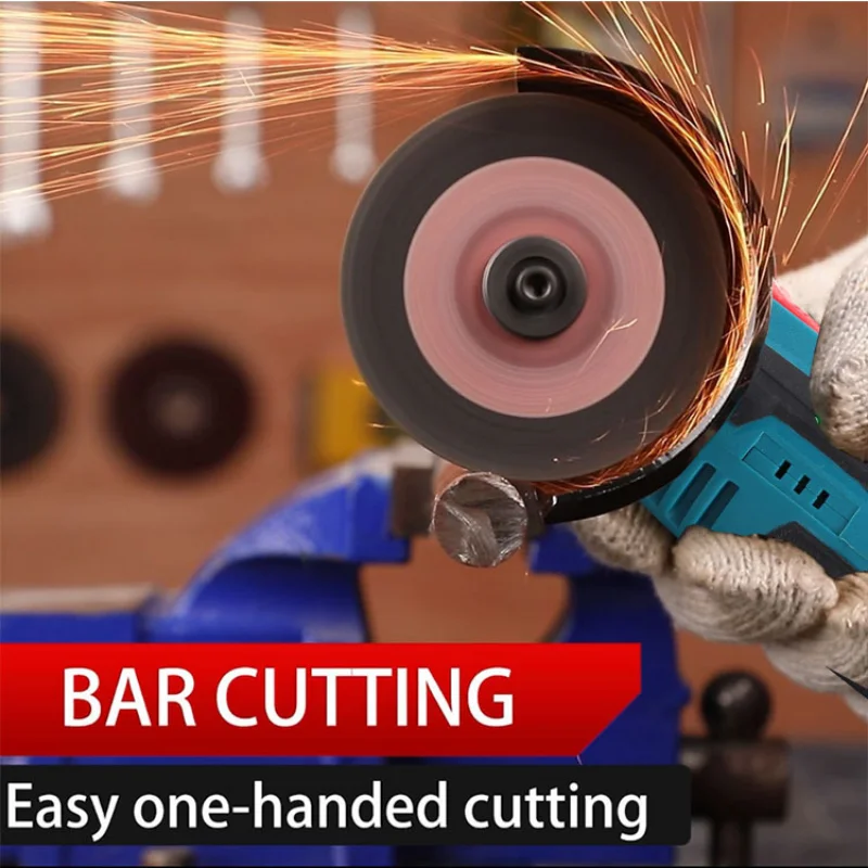 Imagem -05 - Mini Brushless Angle Grinder com Bateria de Lítio Recarregável Cordless Polimento Máquina Diamante Corte com Acessórios 12v
