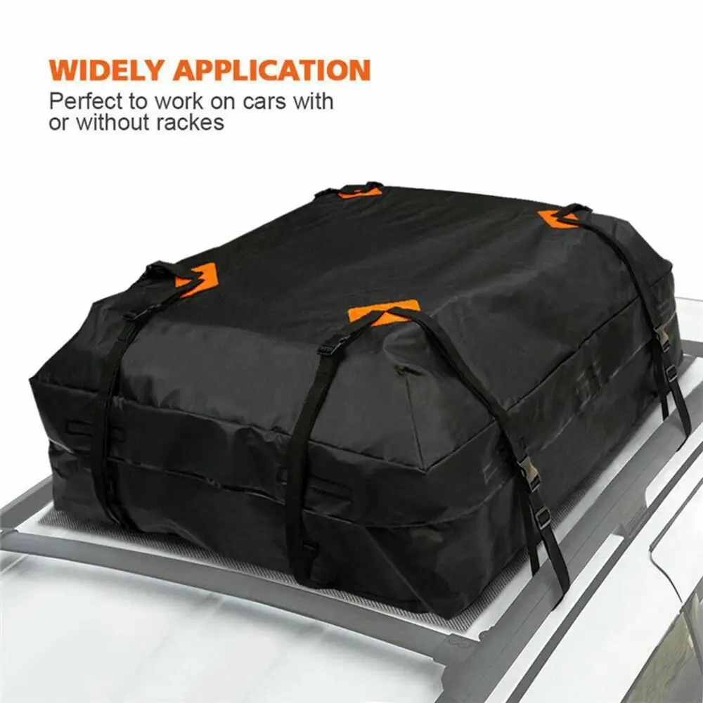 Heavy Duty Car Rooftop Bag Durable Material Foldable Design Car Roof Cargo Bag Large Size All Weather Car Roof Top Bag