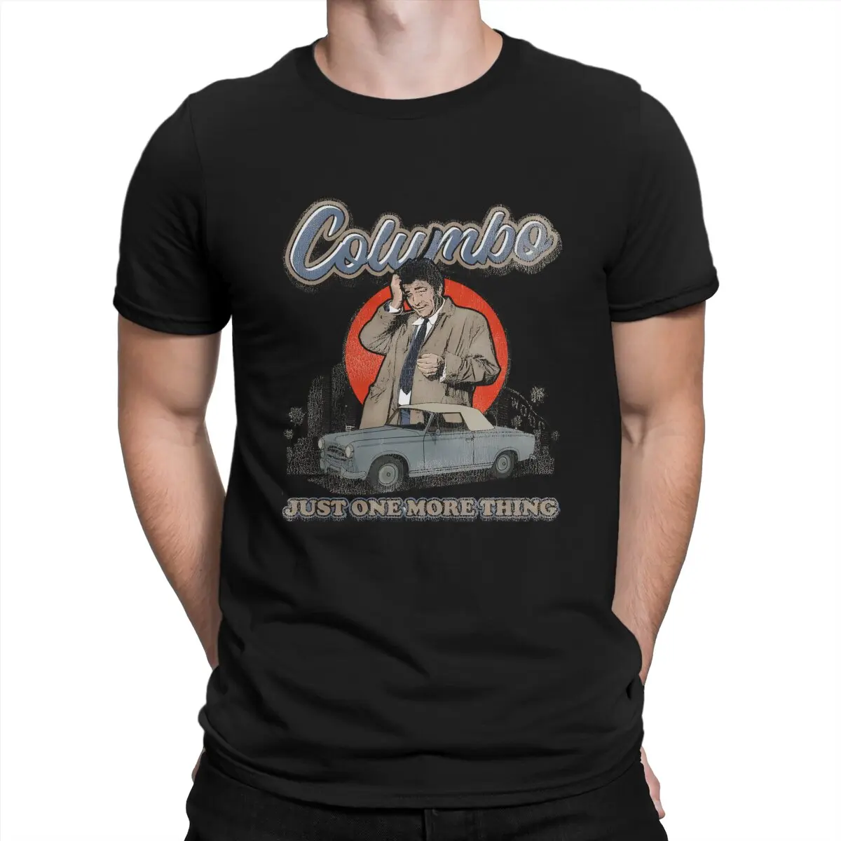 Columbo TV Series Vintage T Shirt Punk Men's Tees Summer Cotton Clothing Harajuku O-Neck TShirt