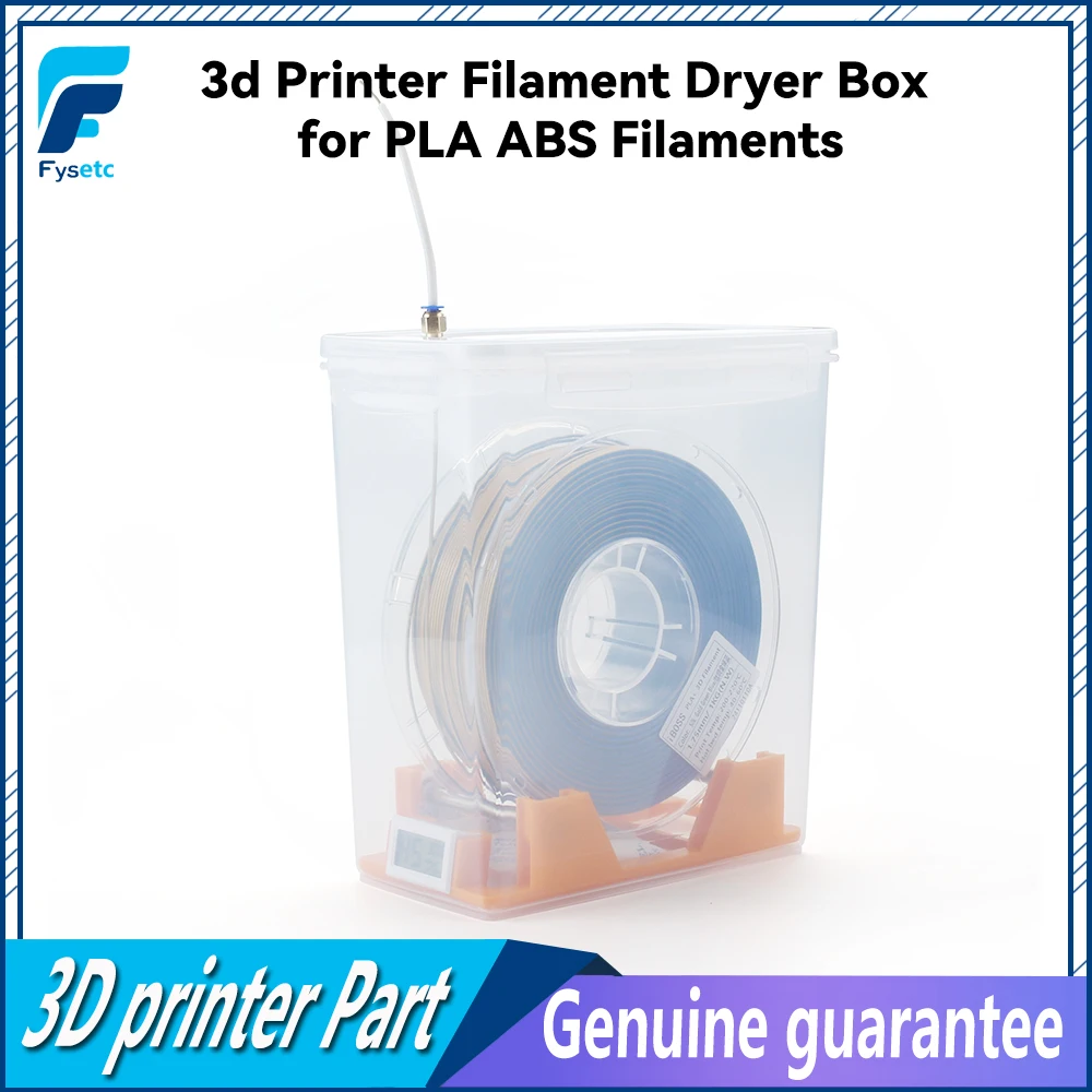 

Для сушильной коробки для нити для 3D-принтера Полностью прозрачный дизайн Легко устанавливается для нити PLA ABS