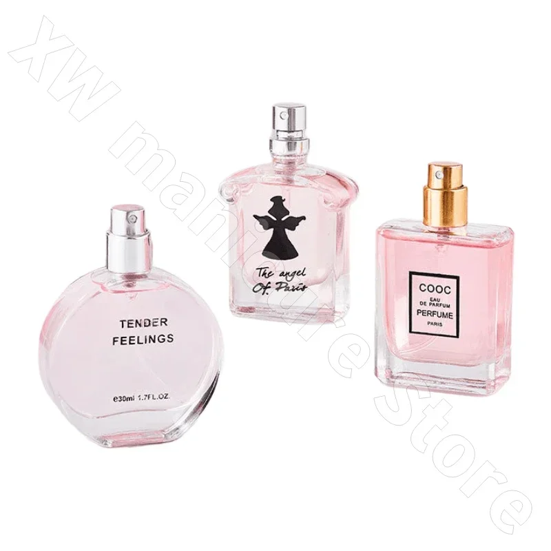 Beautiful Girl Paris Angel Three-piece Set Little Black Dress Women\'s Perfume Fresh Long-lasting Light Fragrance Gift Box Set