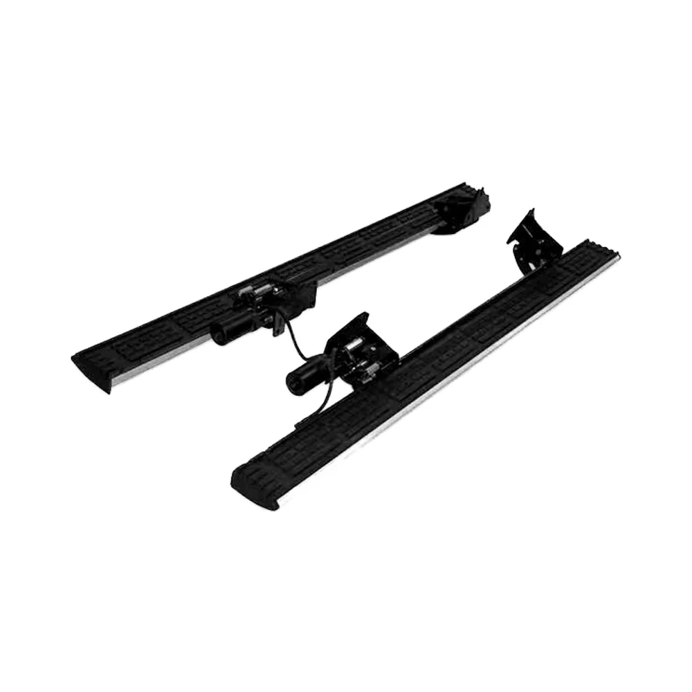 

High Quality Electric Side Step for Toyota LC200 Pearl White and Black Aluminium Alloy Footstep Side bar