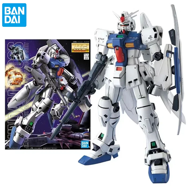 

Bandai MG 1/100 RX-78 GPO3S Stamen Mobile Suit Gunpla Assemble Model Action Figure Model Gift Toy Collection for Kids in Stock