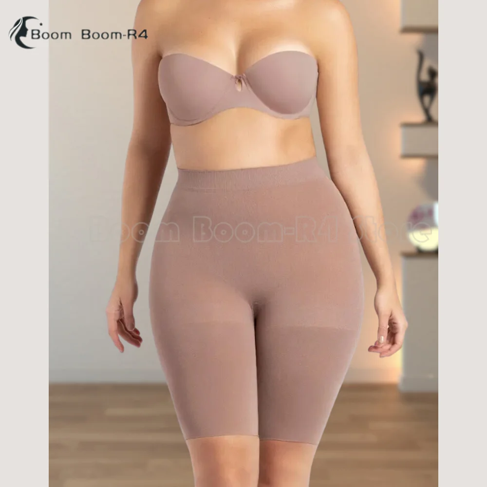 

High Waisted Shaping Shorts Breathable Fabric Waist Trainer Pregnancy Women Tummy Control Underwear Butt Enahncer Panties