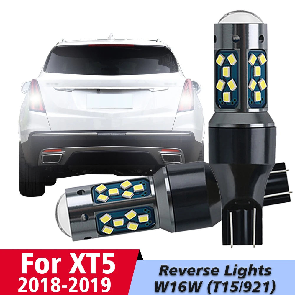 

Светодиодный задний фонарь Canbus, резервная лампа, 2 шт., аксессуары для Cadillac XT5 2018 2019