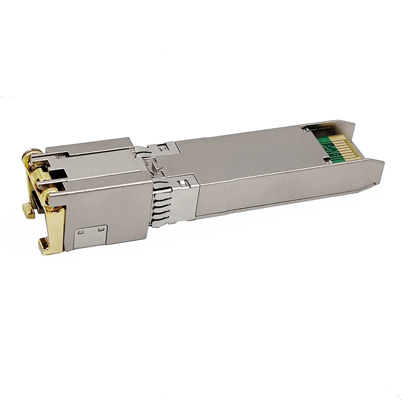 SFP + Modul RJ45 Switch Gbic 10G Konektor Tembaga RJ45 SFP Modul Gigabit Ethernet Port Kompatibel untuk Cisco Mikrotik