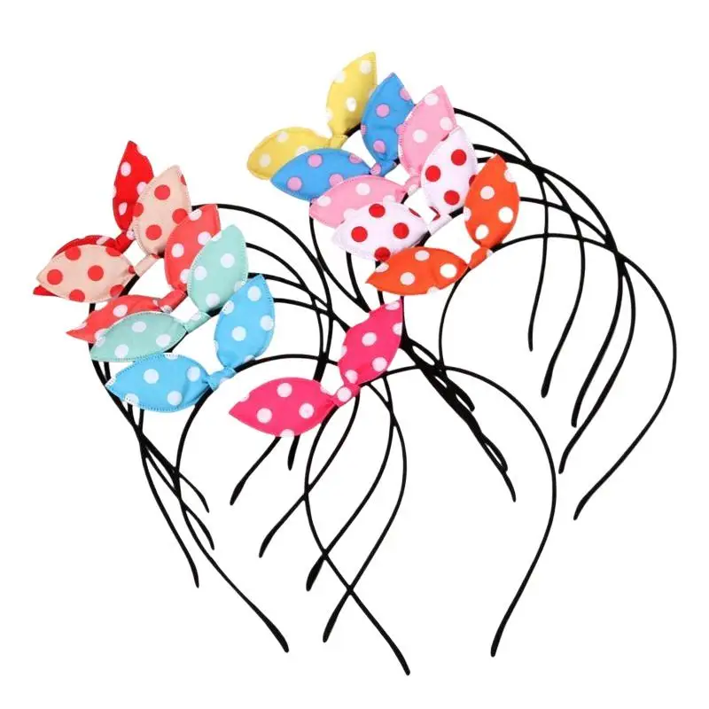 2 Stücke Modische Kinder Metall Haarreif Niedliche Große Schleifen Blumen Haarband Mädchen Haarband Kopfbedeckung Kindergeschenke Haaraccessoires – Detail 6