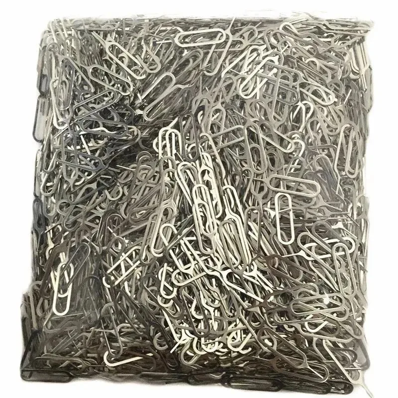 1-200 قطعة العالمي مكافحة فقدان دبوس إخراج سيم بطاقة صينية مفتوحة دبوس إبرة مفتاح أداة آيفون 17 16 سامسونج Xiaomi Redmi هواوي #5