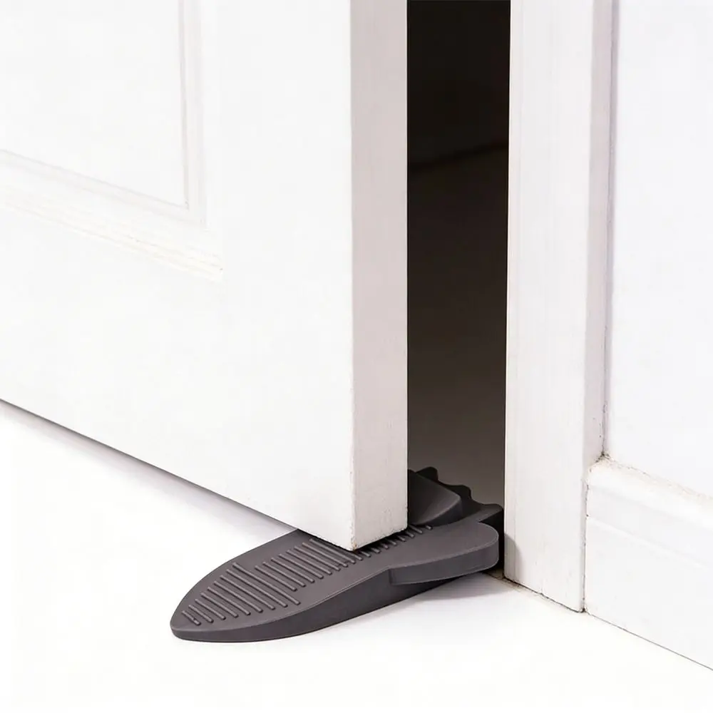 Invisible Door Stop Wedges Heavy Duty Anti-slip No Drilling Door Stopper Windproof Floor Mounted Door Stop for Door Bottom