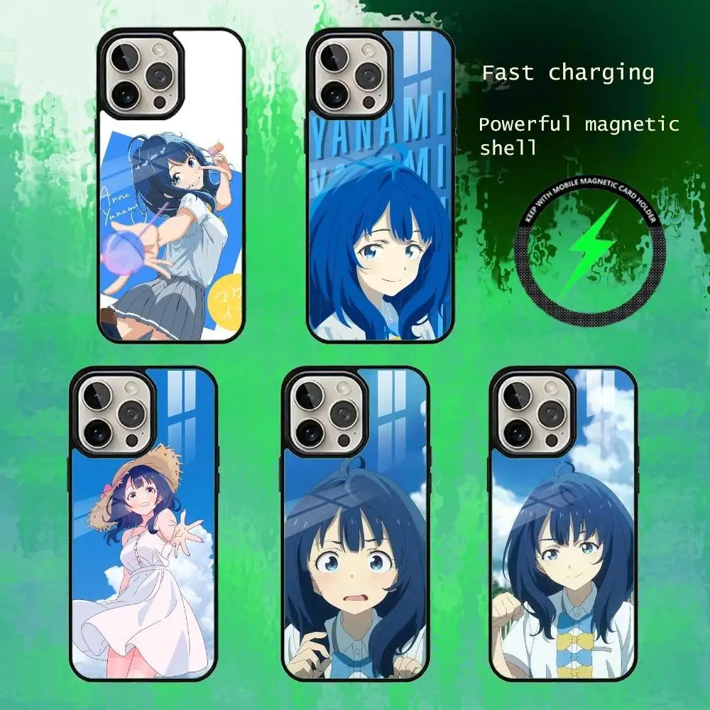 

Y-Yanami A-Anna Phone Case For iPhone17,16,15,14,13 Plus,Pro Max Magnetic For Magsafe Wireless Charging