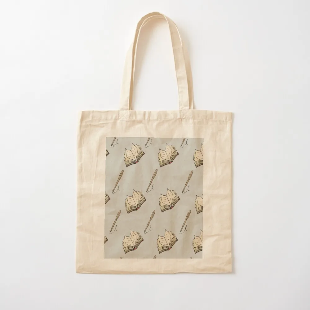 Writing Tote Bag Women's bags Beach bag women bag Gift bags