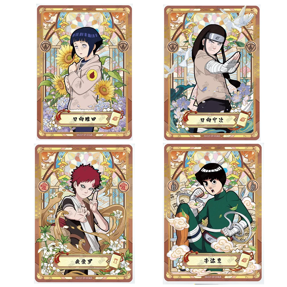 KAYOU NRZ07-SE SP 1~4 series NRZ07-AR BP MR 1~7 series NARUTO Hyuga Hinata rare Collection card Christmas birthday gift toys