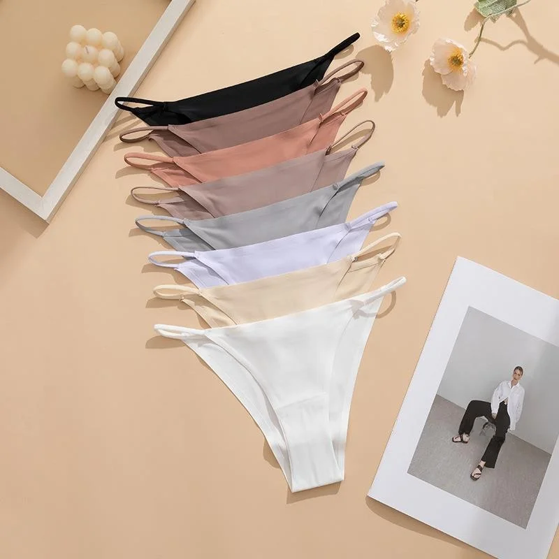 

Женские трусы с низкой посадкой из хлопка, быстросохнущие, больших размеров, дышащие, комфортные, с хлопковой ластовицей