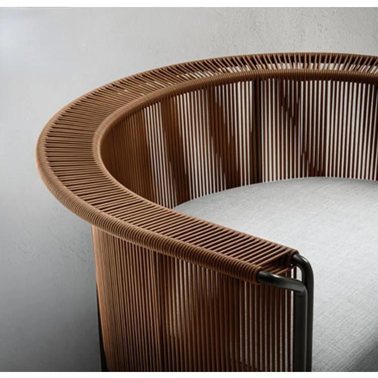 Sofa Leisure Garden Balcony Rattan Table and Chair Sun Room Villa Hotel Designer Furniture Combination Muebles