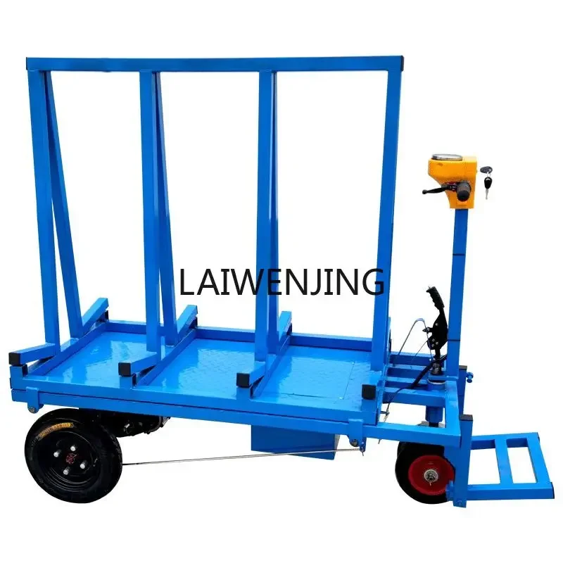 LYN new construction site electric heavy-duty four-wheel pull glass foldable retractable trolley