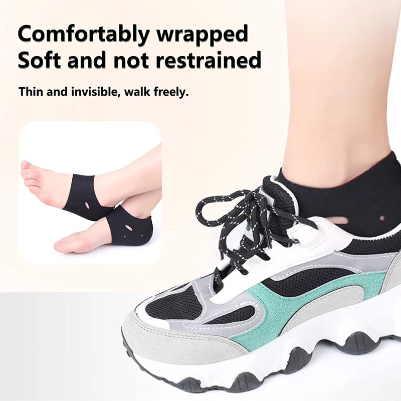 Tấm Bảo Vệ Lót Đế Giày Cao Gót Miếng Lót Cho Giảm Áp Lực Orthotic Plantar Bọc Ấm Gót Chân Đau Vòm Hỗ Trợ Mắt Cá Chân Nẹp Tay