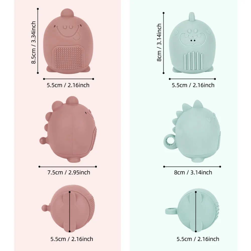 4 قطعة ألعاب الحمام الاستحمام لطيف ديناصور حمام سباحة الشاطئ لعبة الماء الكلاسيكية للأطفال لعب المياه الكرتون الحيوان بركة اللعب