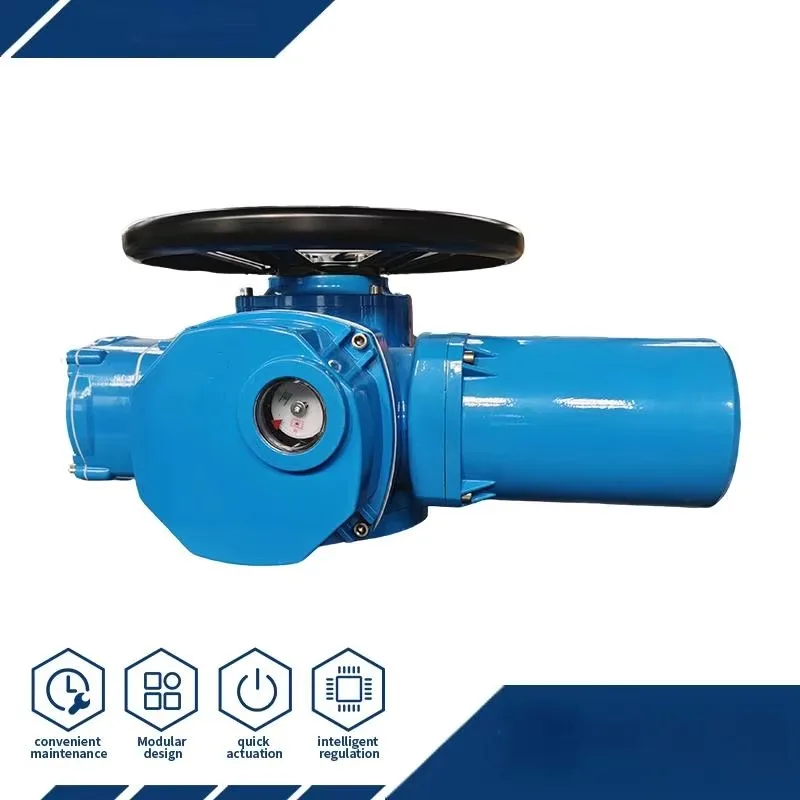 Multi-turn electric actuator, standard IP67 anti-overheating and overload, electronic brake protection, petrochemical industry