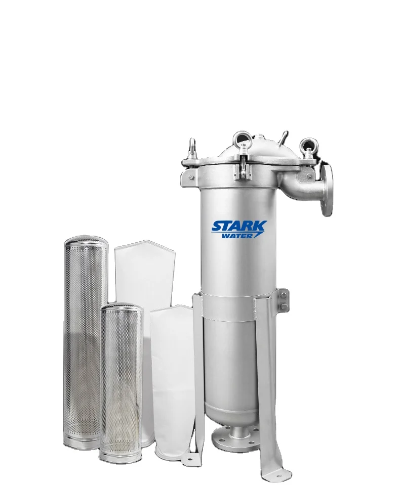 Cartridge SUS304 316 60 Micron Filter Bags for Stainless Steel Water Filter Housing Basket STK Brand High Capacity Filtration