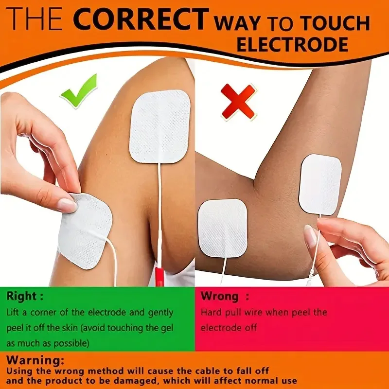 EMS Conductive Gel Electrode Replacement Pads