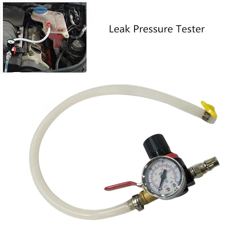 Cooling Radiator Leak Pressure Tester Components Easy To Use Replacement Access Car Cooling Radiator Tank Detector