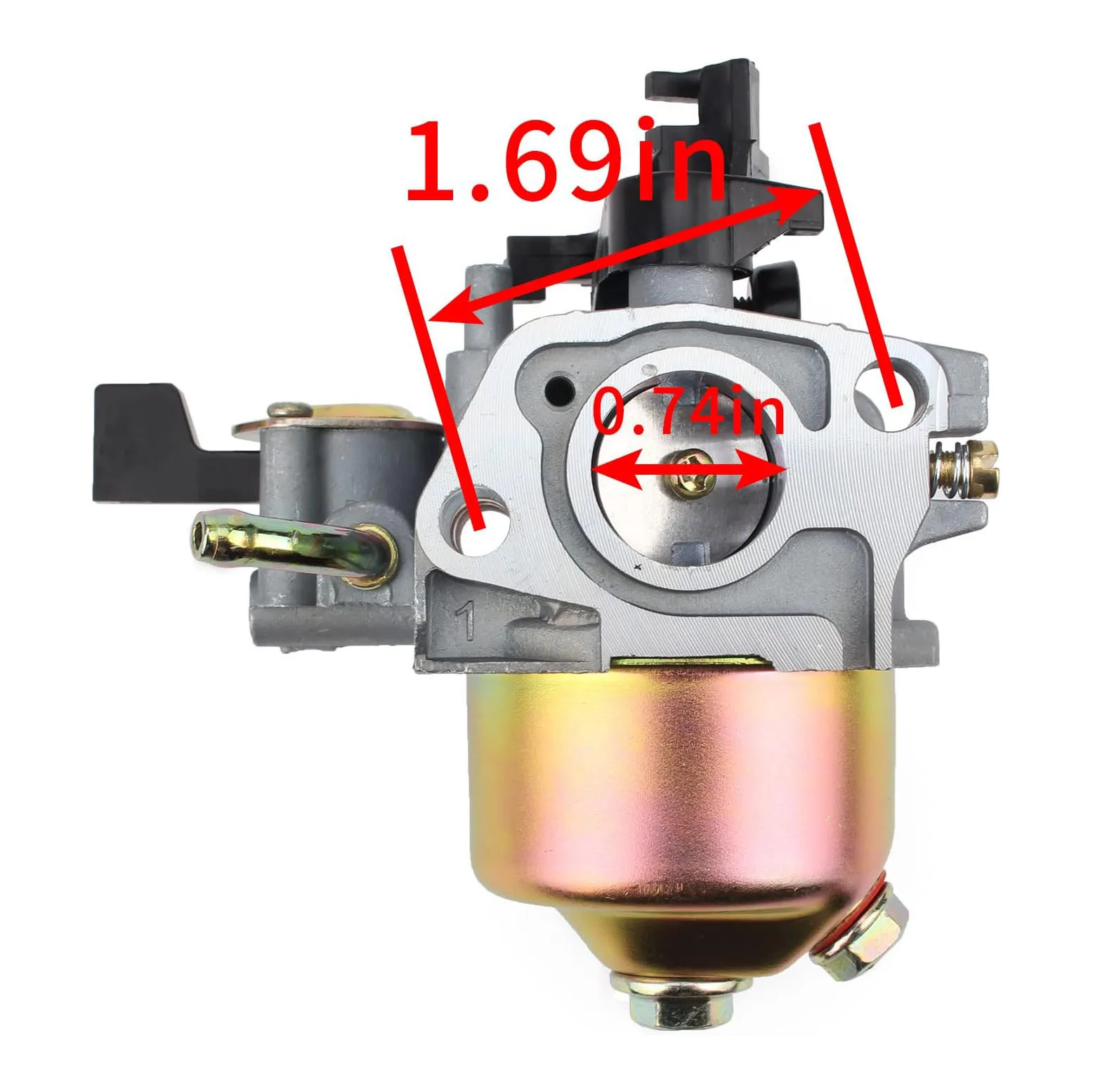 Gxv120 Gxv140 Gxv160 Carburateur Voor Honda Hr194 Hr195 Hr214 Hr215 Hr216 Hra216 Hrc216 Grasmaaier Carb 16100-ze6-w01 5.5 Pk