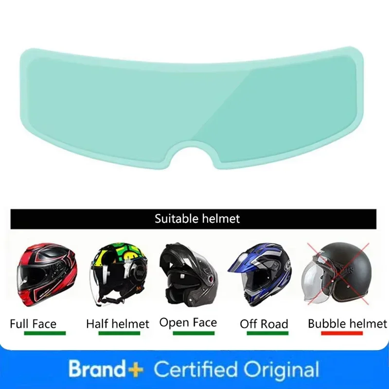 

Helmet Anti-Fog Rainproof Film Coating Clear Protective Patch Electric Bicycle Driving Universal Motorcycle Accessories