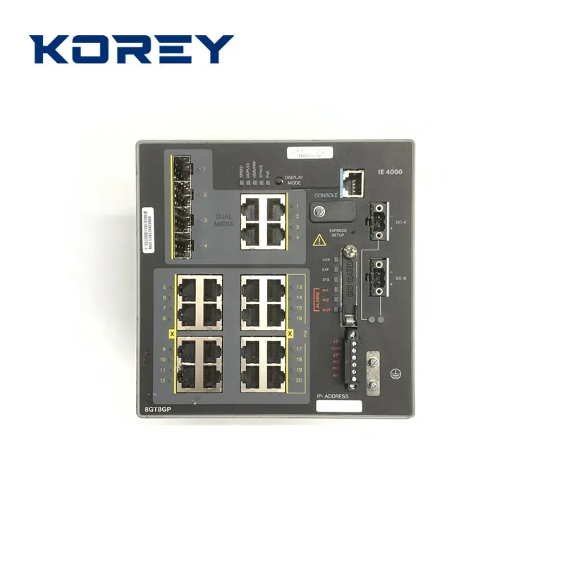 IE4000 Switch Module IE-4000-4GS8GP4G-E V02 IE-4000-8GT8GP4G-E V03 Please Inquiry