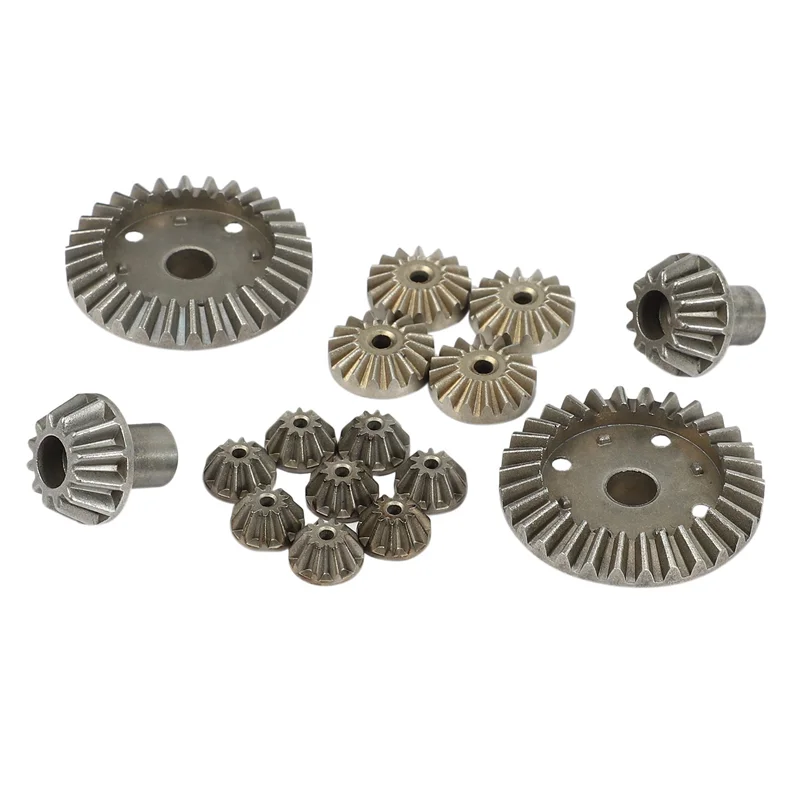 Aggiorna Metal Gear 30T 16T 10T Ingranaggi di guida differenziali per Wltoys 144001 12428 12429 12423 12429,64 pezzi