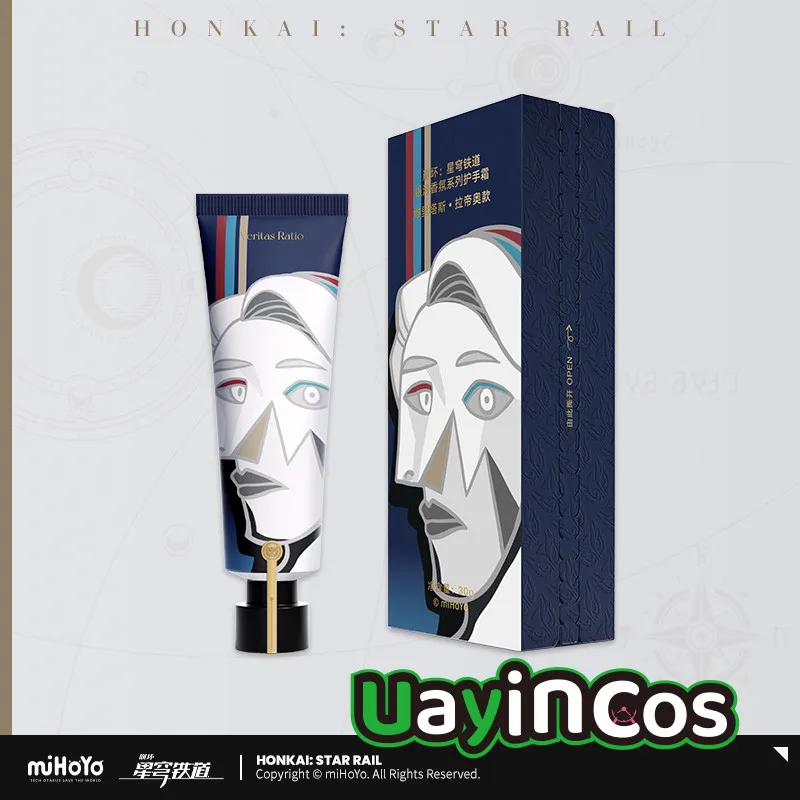 

In Stock Original Honkai：Star Rail Dr. Ratio Ruanmei Acheron Feixiao Hand Cream Hand Lotion Hands Skin Care Anime Game Toy K