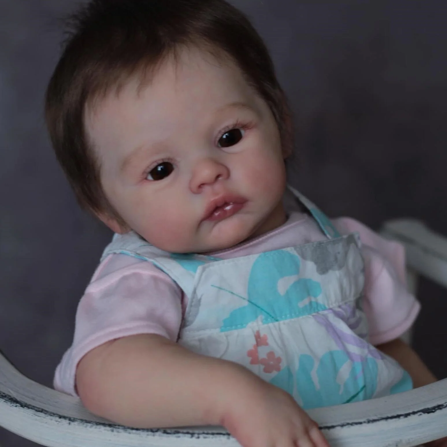 aonpeng-45-センチメートル-3d-ペイント可視静脈布ボディリアルなリボーンベビードール女の子のためのリアルルックコレクタブルヒューマノイド誕生日ギフト