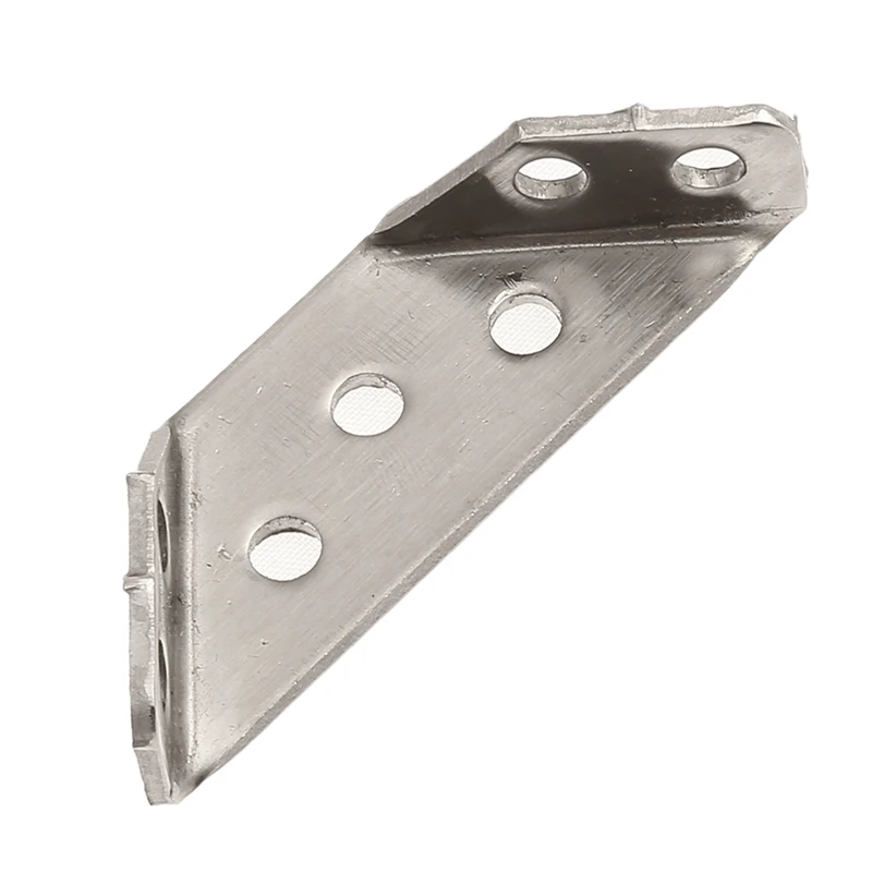 Stainless Steel Corner Bracket Furniture Accessories Furniture Corner Connector Brace Joint Fastener Bedframe Triangle Bracket