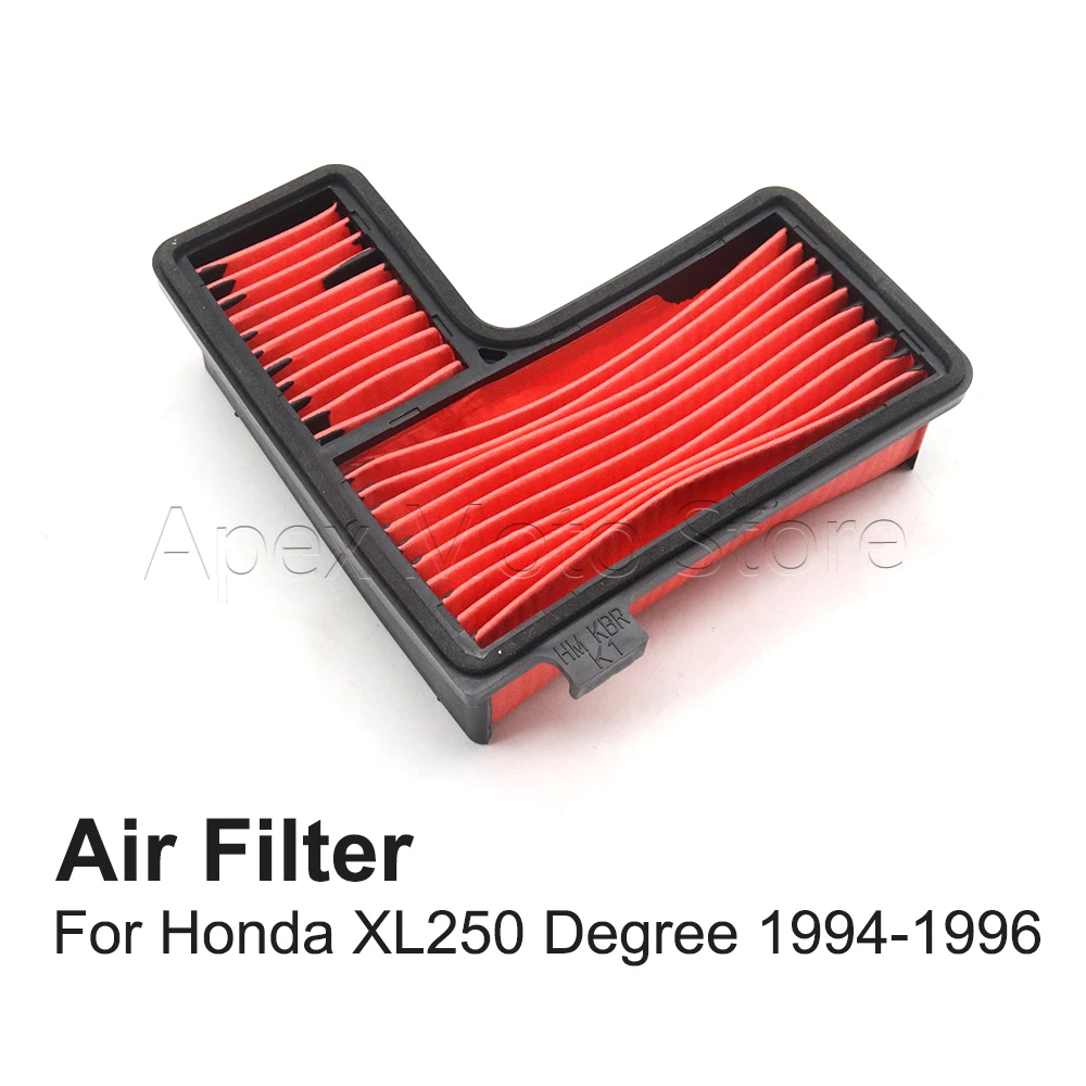 

Motorcycle Accessories Air Filter Intake Cleaner For Honda XL250 Degree 1994 1995 1996